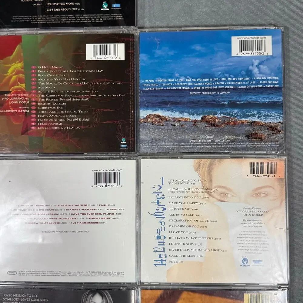Celine Dion Lot of 10